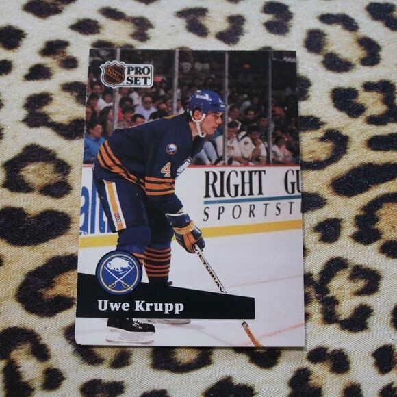 Uwe Krupp #20 Hockey Card - Picture 1 of 2